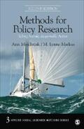 Majchrzak / Markus |  Methods for Policy Research | eBook | Sack Fachmedien