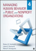 Denhardt / Aristigueta |  Managing Human Behavior in Public and Nonprofit Organizations | Buch |  Sack Fachmedien