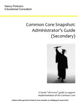 Peterson |  Common Core Snapshot: Administrator's Guide to the Common Core | eBook | Sack Fachmedien