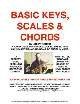 Procopio |  Basic Keys, Scales And Chords by Joe Procopio | eBook | Sack Fachmedien