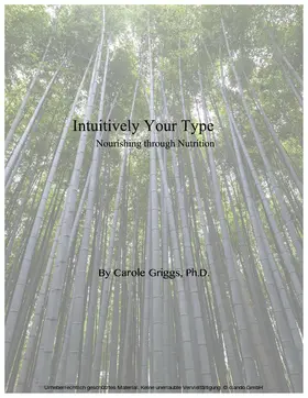 Carole Griggs / Griggs / Ph.D. |  Intuitively Your Type | eBook | Sack Fachmedien