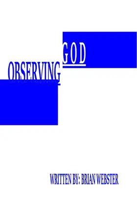 Webster |  Observing God | eBook | Sack Fachmedien