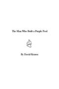 Krause |  The Man Who Built a Purple Pool | eBook | Sack Fachmedien