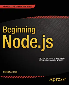 Syed |  Beginning Node.js | eBook | Sack Fachmedien