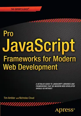 Ambler / Cloud |  JavaScript Frameworks for Modern Web Dev | Buch |  Sack Fachmedien