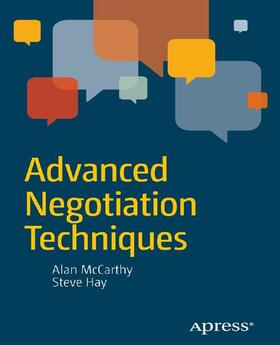 Hay / McCarthy / Agent for RDC | Advanced Negotiation Techniques | E-Book | sack.de