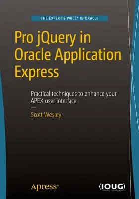 Wesley | Pro jQuery in Oracle Application Express | Buch | 978-1-4842-0962-2 | sack.de