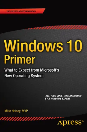 Halsey |  Windows 10 Primer | eBook | Sack Fachmedien