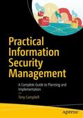 Campbell |  Practical Information Security Management | Buch |  Sack Fachmedien