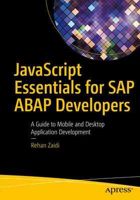 Zaidi | JavaScript Essentials for SAP ABAP Developers | E-Book | www.sack.de