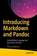 Mailund |  Introducing Markdown and Pandoc | Buch |  Sack Fachmedien