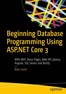 Joshi | Beginning Database Programming Using ASP.NET Core 3 | E-Book | www.sack.de