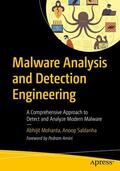 Mohanta / Saldanha |  Malware Analysis and Detection Engineering | Buch |  Sack Fachmedien