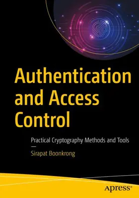Boonkrong |  Authentication and Access Control | Buch |  Sack Fachmedien