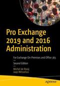 Wesselius / de Rooij |  De Rooij, M: Pro Exchange 2019 and 2016 Administration | Buch |  Sack Fachmedien