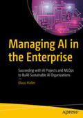 Haller |  Managing AI in the Enterprise | eBook | Sack Fachmedien