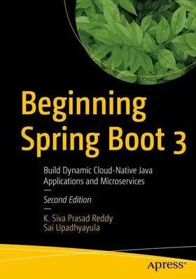 Reddy / Upadhyayula |  Beginning Spring Boot 3 | Buch |  Sack Fachmedien