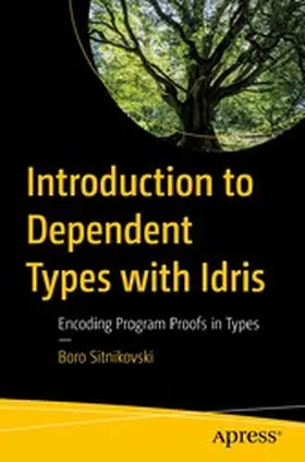 Sitnikovski |  Introduction to Dependent Types with Idris | eBook | Sack Fachmedien