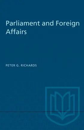 Richards |  Parliament and Foreign Affairs | eBook | Sack Fachmedien