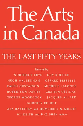 Keith / Shek |  The Arts in Canada | eBook | Sack Fachmedien