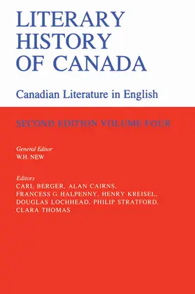 New / Berger / Cairns |  Literary History of Canada | eBook | Sack Fachmedien