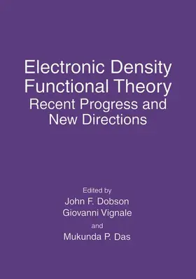 Dobson / Vignale / Das |  Electronic Density Functional Theory | Buch |  Sack Fachmedien