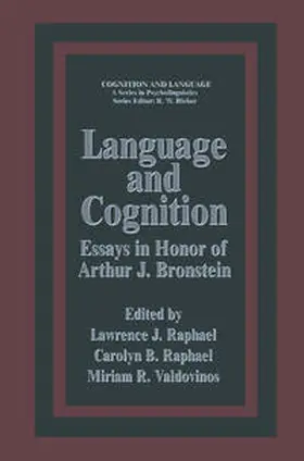 Raphael |  Language and Cognition | eBook | Sack Fachmedien