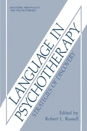 Russell |  Language in Psychotherapy | Buch |  Sack Fachmedien