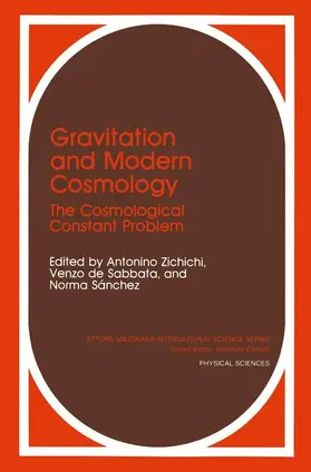 Sánchez / Zichichi / de Sabbata |  Gravitation and Modern Cosmology | Buch |  Sack Fachmedien