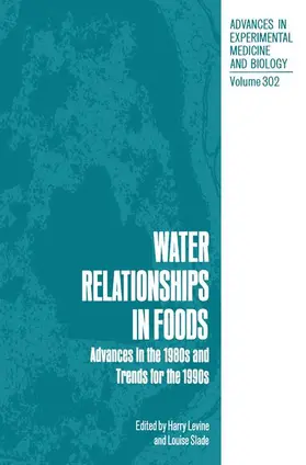 Levine / Slade |  Water Relationships in Foods | Buch |  Sack Fachmedien