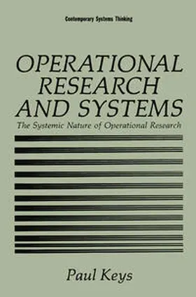 Keys | Operational Research and Systems | E-Book | sack.de