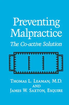 Leaman / Saxton | Preventing Malpractice | E-Book | www.sack.de