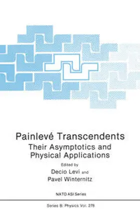 Levi / Winternitz |  Painlevé Transcendents | eBook | Sack Fachmedien