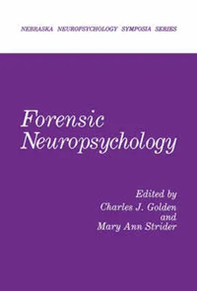 Golden / Strider |  Forensic Neuropsychology | eBook | Sack Fachmedien