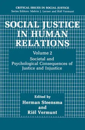 Steensma / Vermunt |  Social Justice in Human Relations Volume 2 | eBook | Sack Fachmedien