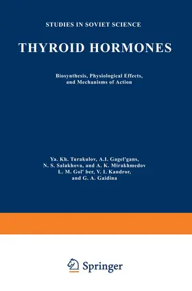 Turakulov |  Thyroid Hormones | Buch |  Sack Fachmedien