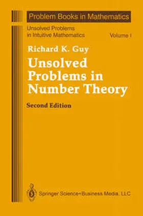 Guy |  Unsolved Problems in Number Theory | eBook | Sack Fachmedien