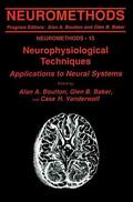Boulton / Vanderwolf / Baker |  Neurophysiological Techniques | Buch |  Sack Fachmedien