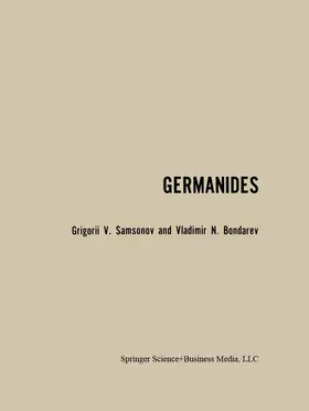 Samsonov |  Germanides / Germanidy / ¿¿¿m¿h¿¿¿ | Buch |  Sack Fachmedien