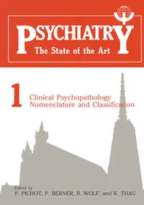Pichot |  Clinical Psychopathology Nomenclature and Classification | eBook | Sack Fachmedien