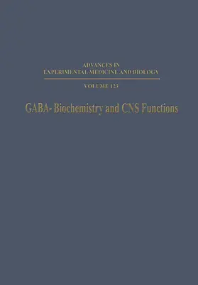 Mandel |  GABA-Biochemistry and CNS Functions | Buch |  Sack Fachmedien