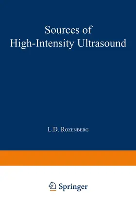 Rozenberg |  Sources of High-Intensity Ultrasound | Buch |  Sack Fachmedien