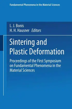 Bonish / Hausner |  Sintering and Plastic Deformation | Buch |  Sack Fachmedien