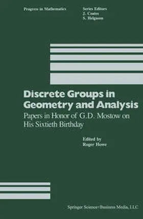 Howe |  Discrete Groups in Geometry and Analysis | eBook | Sack Fachmedien