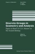 Howe |  Discrete Groups in Geometry and Analysis | Buch |  Sack Fachmedien
