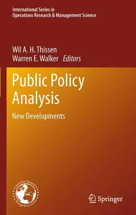 Walker / Thissen | Public Policy Analysis | Buch | 978-1-4899-7351-1 | sack.de