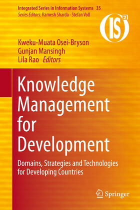 Osei-Bryson / Mansingh / Rao |  Knowledge Management for Development | eBook | Sack Fachmedien