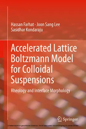 Farhat / Lee / Kondaraju | Accelerated Lattice Boltzmann Model for Colloidal Suspensions | E-Book | www.sack.de