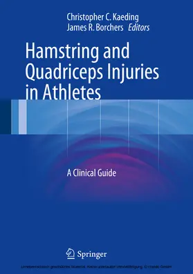 Kaeding / Borchers |  Hamstring and Quadriceps Injuries in Athletes | eBook | Sack Fachmedien