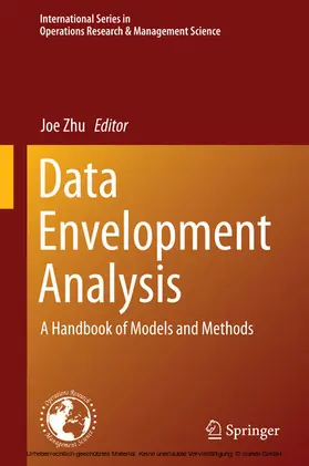 Zhu | Data Envelopment Analysis | E-Book | www.sack.de